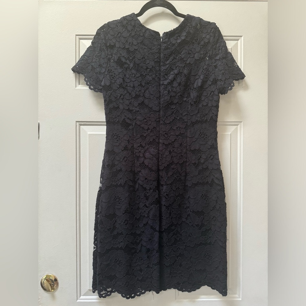 Ralph Lauren, navy lace shift dress - Picture 3 of 4